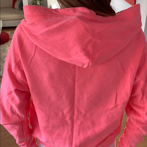 Pink Victoria secret zip up sweater - Picture 2 of 3